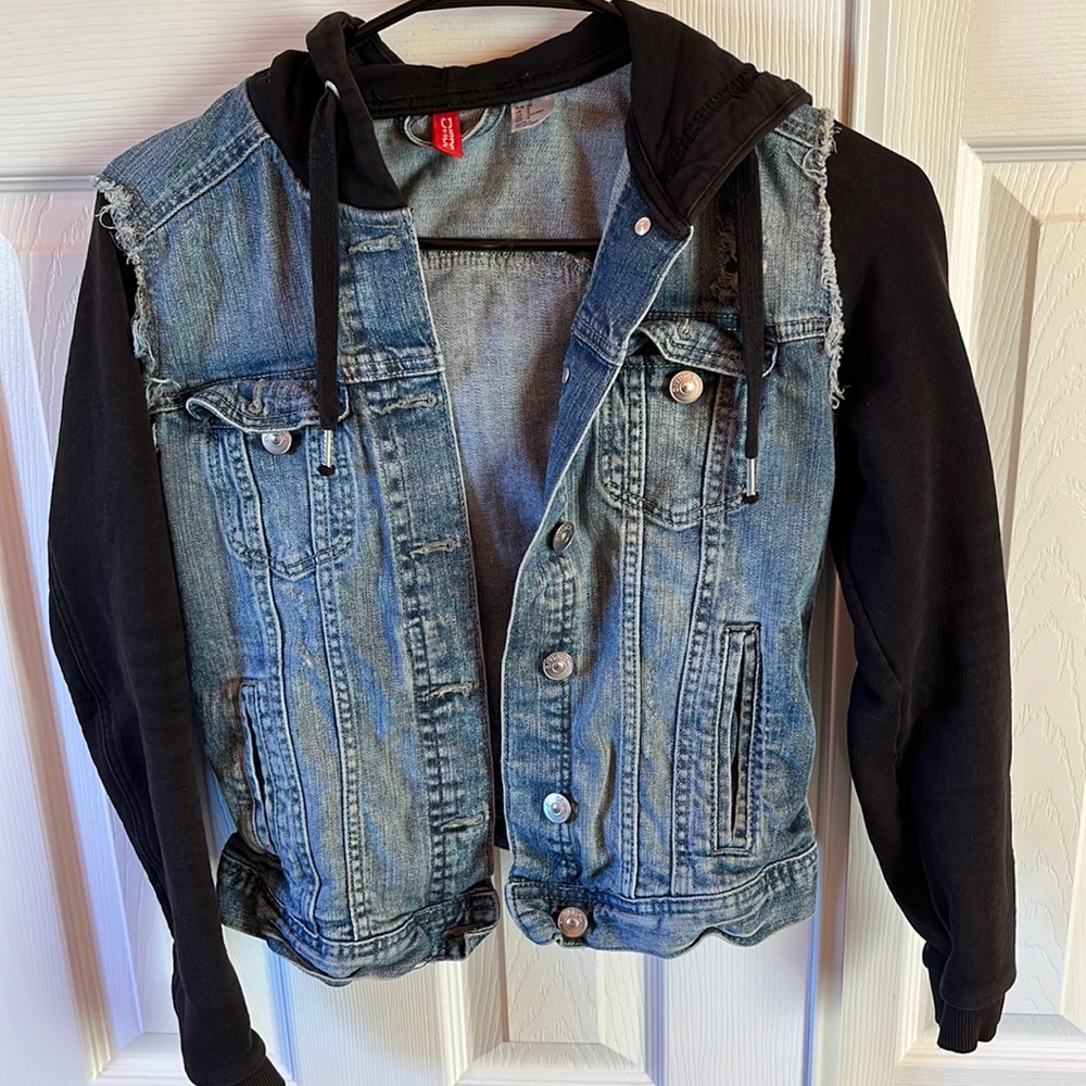 H&M Women’s Denim Hooded Jacket